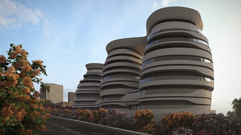 picture no. 3 ofBaluchzadeh Commercial Center project, designed by Kambiz Moshtaq