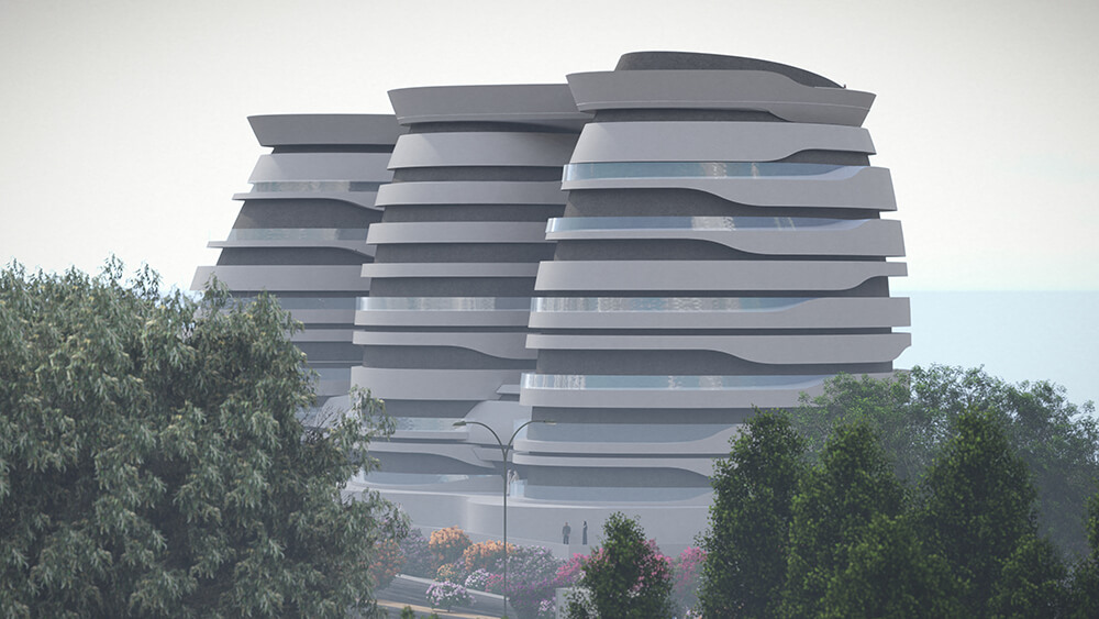 picture no. 4 ofBaluchzadeh Commercial Center project, designed by Kambiz Moshtaq