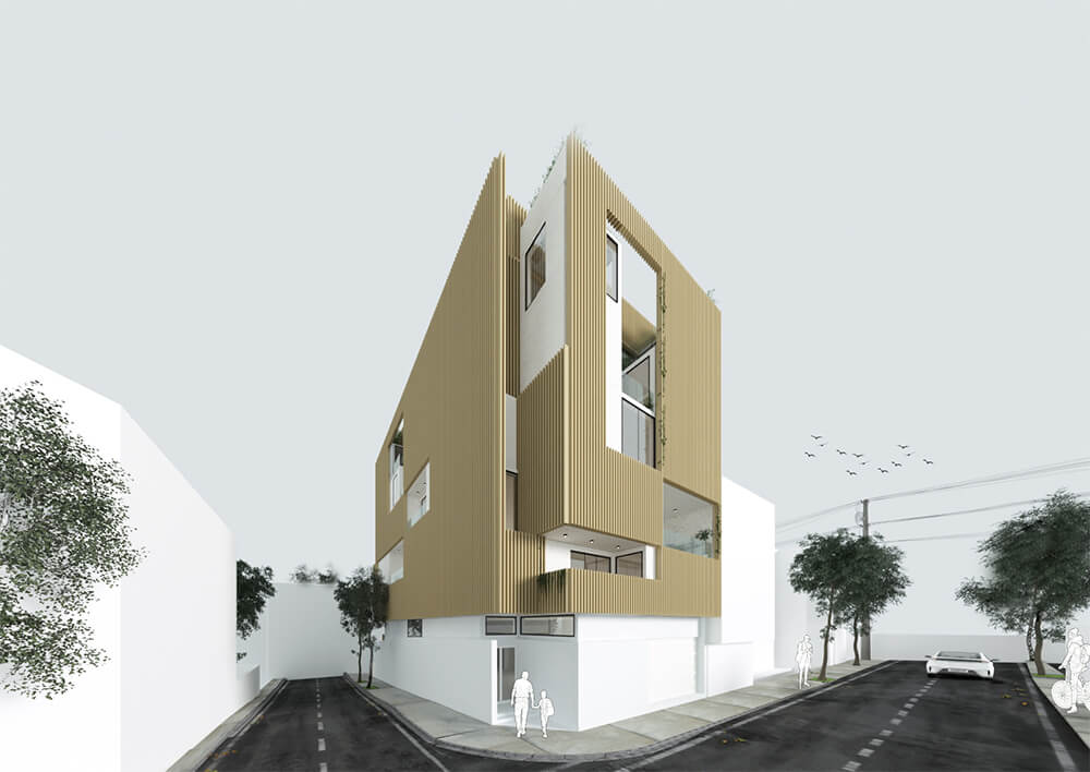 picture no. 1 ofDelaram Complex project, designed by Kambiz Moshtaq
