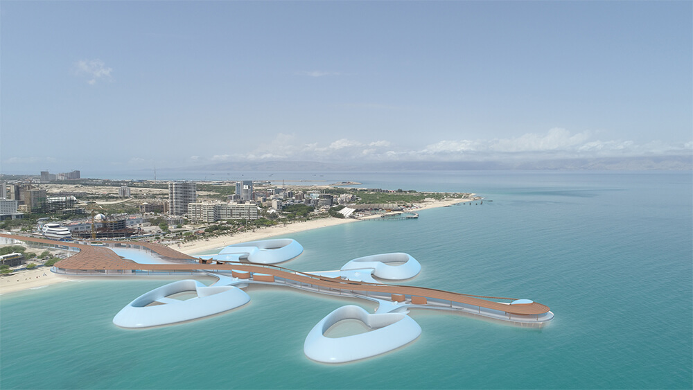 picture no. 2 ofKish Recreational Pier project, designed by Kambiz Moshtaq