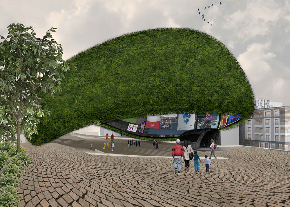 picture no. 13 ofTarasht Public Plaza project, designed by Kambiz Moshtaq