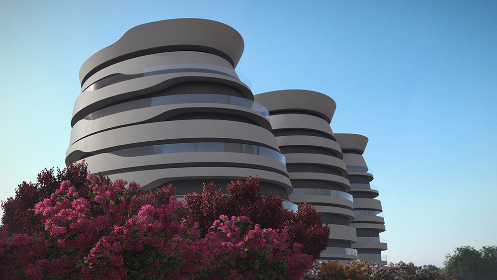 picture no. 1 ofBaluchzadeh Commercial Center project, designed by Kambiz Moshtaq