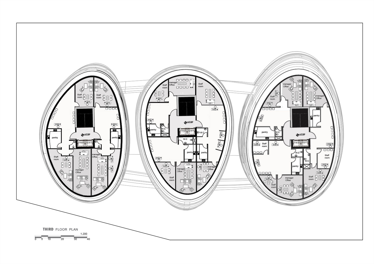 picture no. 12 ofBaluchzadeh Commercial Center project, designed by Kambiz Moshtaq